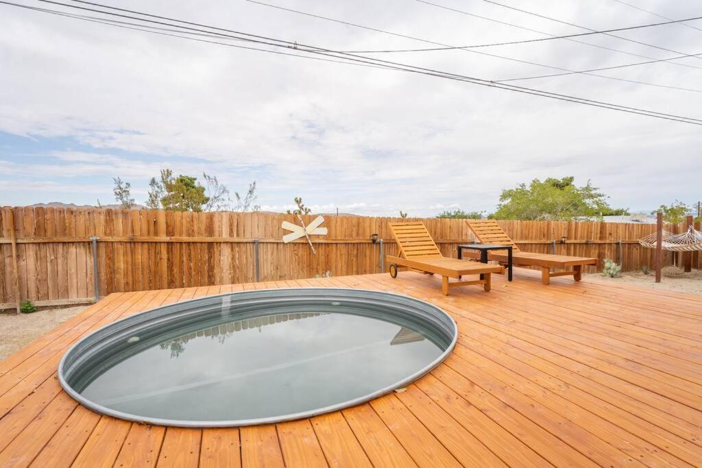 فيلا Palm Vista Retreat *Hot Tub/Cowboy Pool/Hammocks* جوشوا تري المظهر الخارجي الصورة