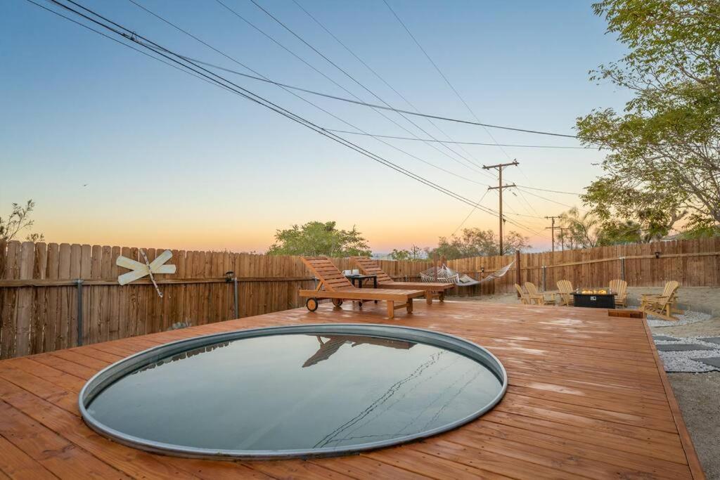 فيلا Palm Vista Retreat *Hot Tub/Cowboy Pool/Hammocks* جوشوا تري المظهر الخارجي الصورة