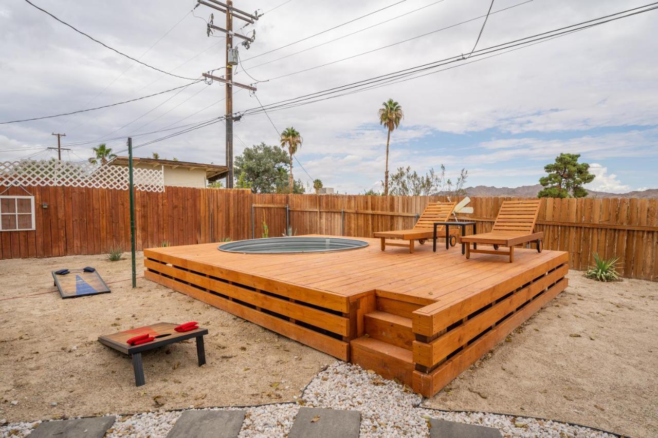 فيلا Palm Vista Retreat *Hot Tub/Cowboy Pool/Hammocks* جوشوا تري المظهر الخارجي الصورة